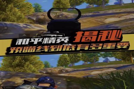 和平精英辅助瞄准开不开预瞄哪里(和平精英辅助瞄准器开不开) 和平精英辅助瞄准开不开预瞄哪里(和平精英辅助瞄准器开不开)