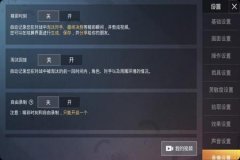 和平精英辅助射击怎么调（和平精英辅助镜怎么调）