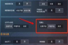 和平精英辅助开枪在哪设置（和平精英辅助瞄准在哪里设置）